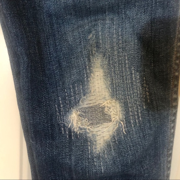 Madewell 9” High Rise Skinny Jeans Raw distressed - Picture 8 of 16